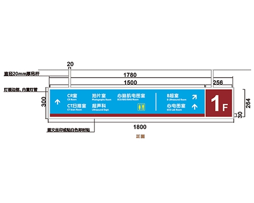 广东过道导视牌