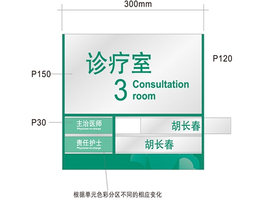 广东科室标识牌供选方案A