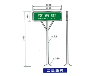 广东地名标识牌